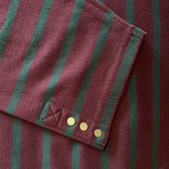 🛍 SIMONS CONTEMPORAINE Striped Top - Picture 3 of 4